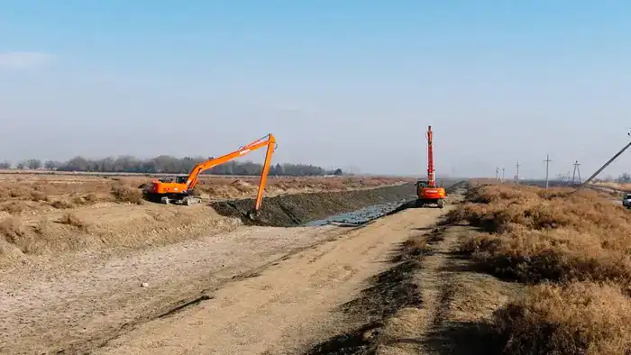 Более 526 км ирригационных каналов очищены в рамках подготовки к поливному периоду (7)