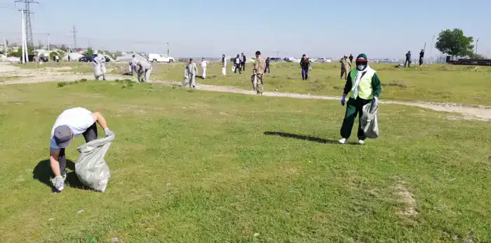 АЛЬ-ФАРАБИЙСКИЙ РАЙОН ПРИНЯЛ УЧАСТИЕ В АКЦИИ «ТАЗА КАЗАХСТАН» (5)