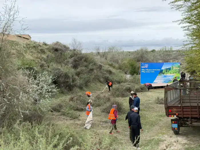 ТУРКЕСТАН: САУРАН РЕГИОН УЧАСТВУЕТ В ЭКОЛОГИЧЕСКОЙ АКЦИИ «ТАЗА ҚАЗАҚСТАН»