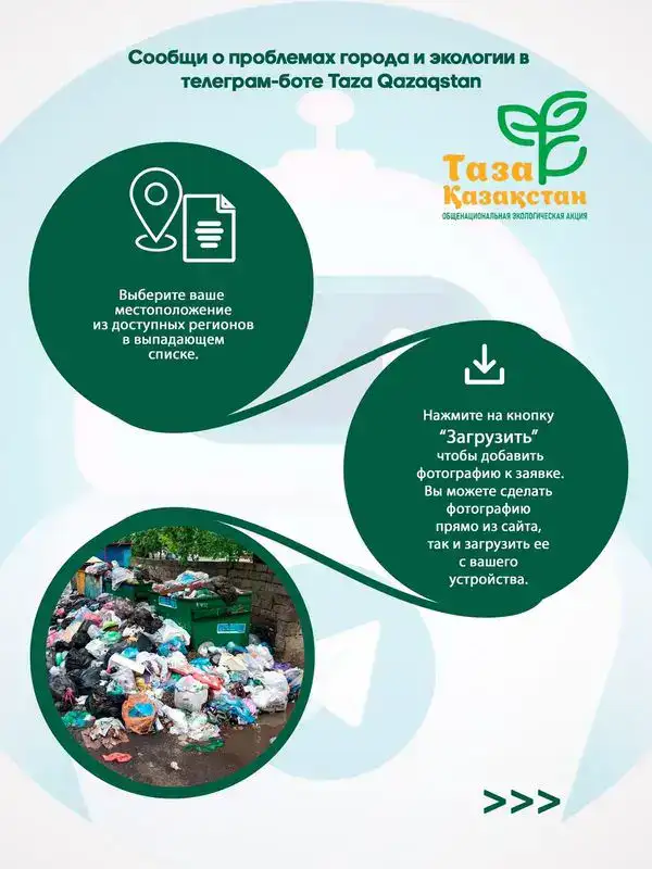 «Таза Қазақстан»: куда сообщить о проблемах в городе (3)