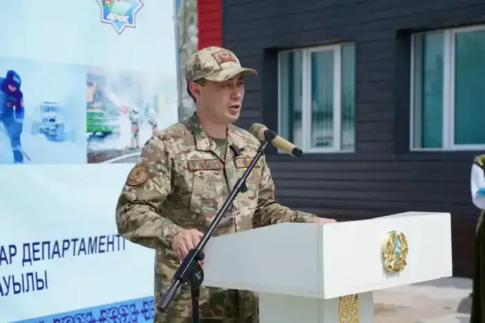 В селе Монтаитас открыт новый добровольный пункт пожаротушения для обеспечения безопасности жителей
