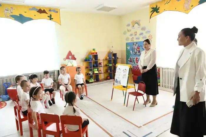 В детском саду Астаны организовали воспитательное мероприятие (6)