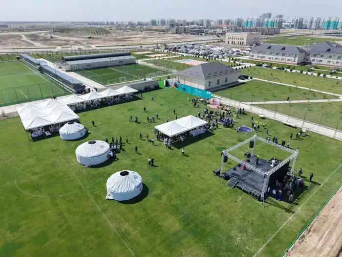 ТОО “ОҢТҮСТІК ЖАРЫҚ ТРАНЗИТ” ОТМЕТИЛО НАУРЫЗ В ТУРКЕСТАНЕ (8)