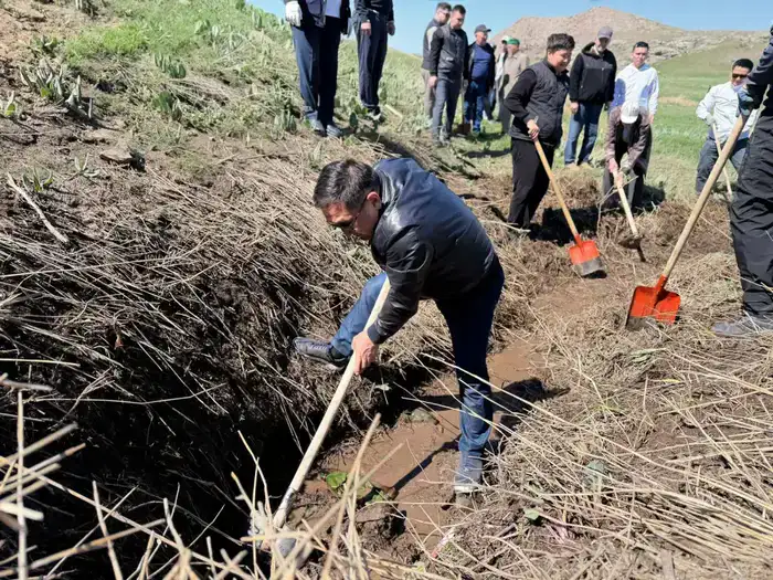 В Жамбылской области продолжается акция «Мөлдір бұлақ» (7)