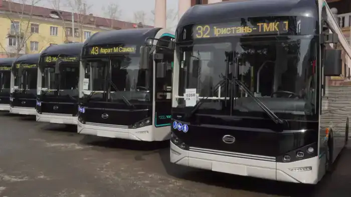 На дорогах Усть-Каменогорска будут курсировать электробусы (10)