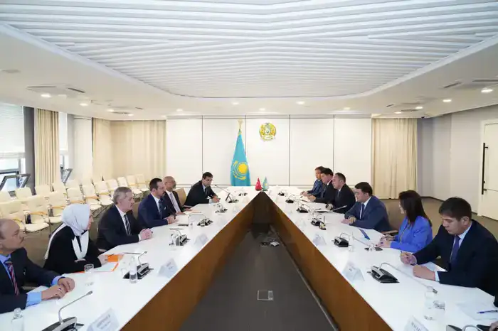 Турецкая делегация встретилась с Кушеровым в Туркестане