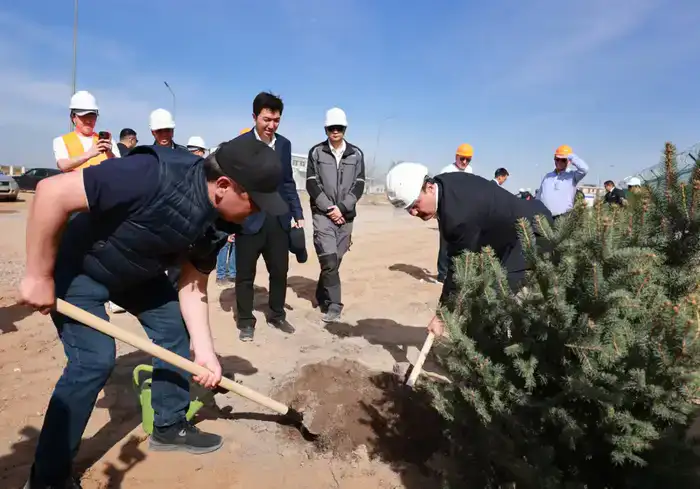 В СЭЗ «Jibek Joly» Жамбылской области реализуются ключевые индустриальные проекты (9)