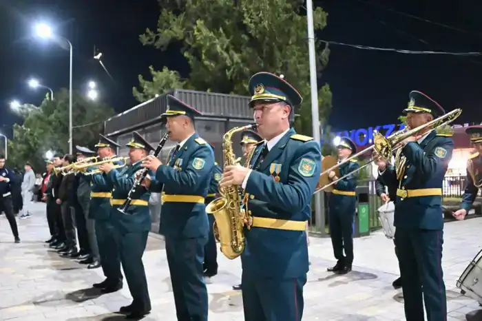 В ТУРКЕСТАН ПРИЕХАЛИ МОРСКИЕ ПЕХОТИНЦЫ (2)
