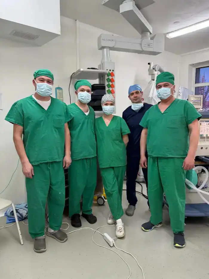 В ТУРКЕСТАНСКОЙ ОБЛАСТИ УСПЕШНО ПРОВЕДЕНА ОЧЕРЕДНАЯ ТРАНСПЛАНТАЦИЯ ПЕЧЕНИ (3)