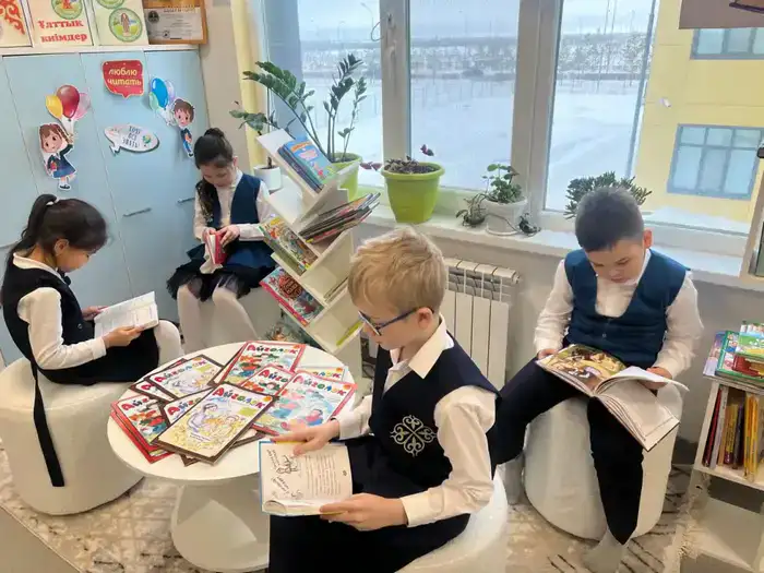 Уголки для чтения открываются в астанинских школах