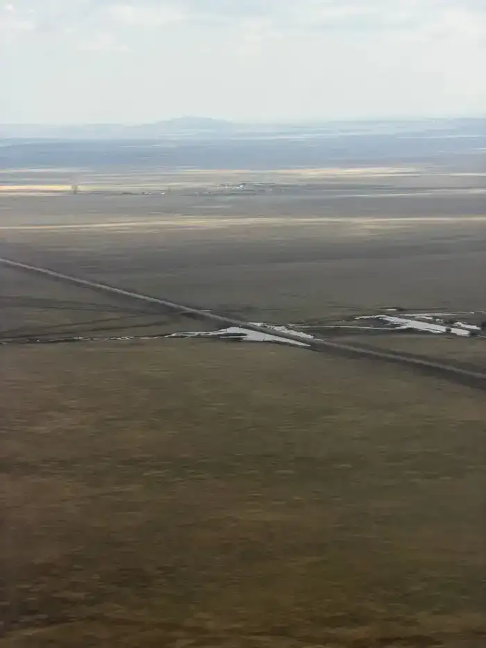 Аким области Асаин Байханов совершил облет Баянаульского района, ознакомился с ходом сброса воды с водохранилищ «Акжар» и «Каратока» Карагандинской области, а также оценил состояние лиманов (4)