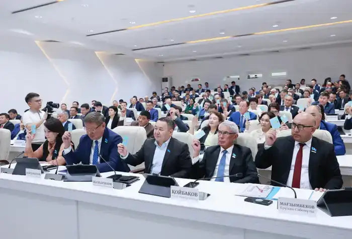 Обсуждение результатов работы медико-социальных учреждений на сессии областного маслихата Жамбылской области