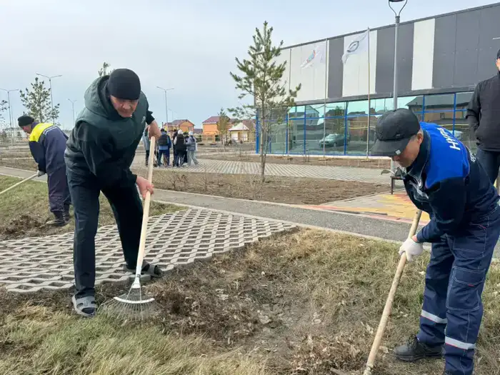 Именитые столичные спортсменки приняли участие в акции «Таза Қазақстан» (2)