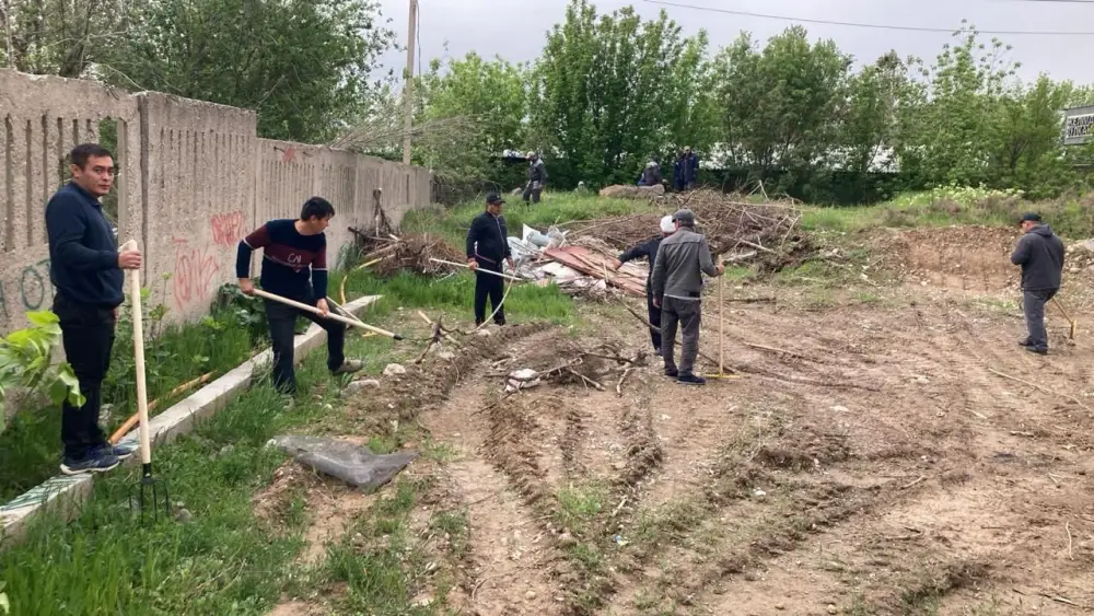 В ШЫМКЕНТЕ ПРОШЛА АКЦИЯ «ТАЗА АУЛА»: УЧАСТИЕ ПРИНЯЛИ БОЛЕЕ 55 ТЫСЯЧ ЧЕЛОВЕК (2)