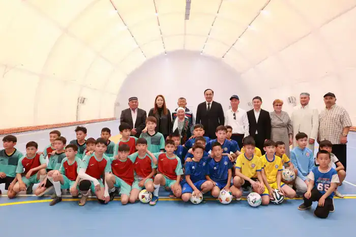 В Шуском районе открыты два новых спорткомплекса (9)