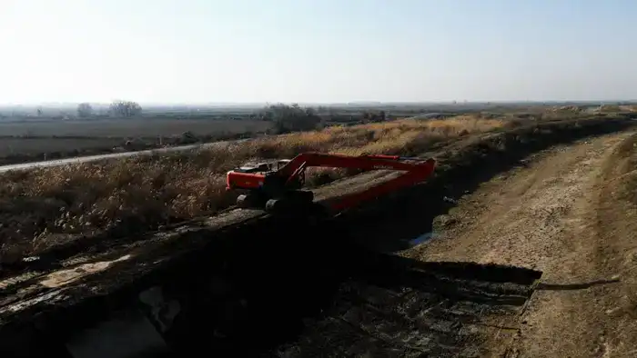 Более 526 км ирригационных каналов очищены в рамках подготовки к поливному периоду (2)