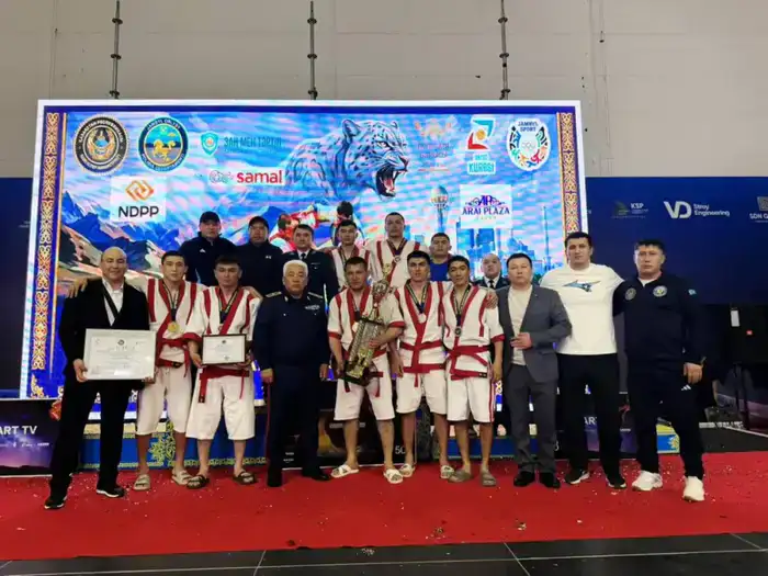 Чемпионат страны по қазақ күресі завершился в Таразе (3)