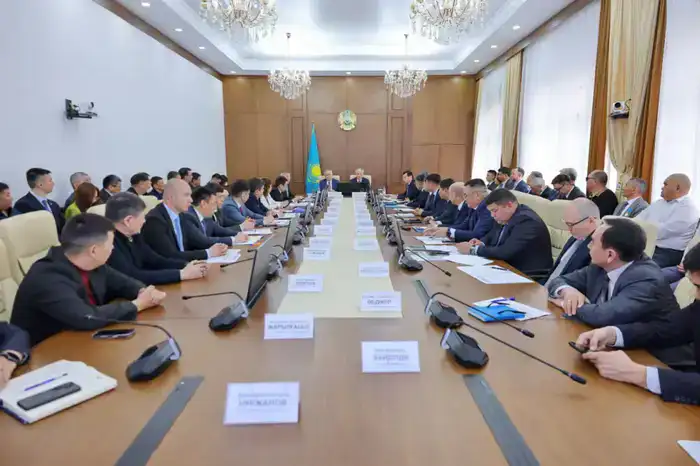 Заместитель Премьер-Министра Республики Казахстан – министр национальной экономики Серик Жумангарин прибыл с рабочей поездкой в область Ұлытау (2)