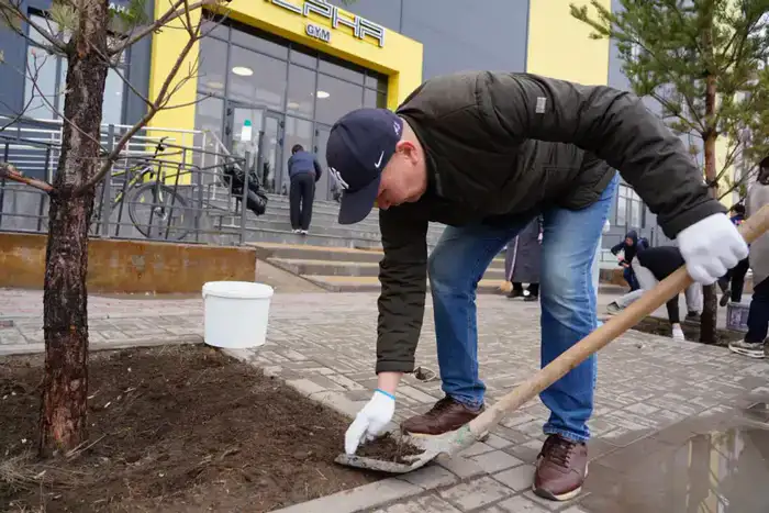 К экоакции «Таза Қазақстан» присоединились столичные тренеры (3)