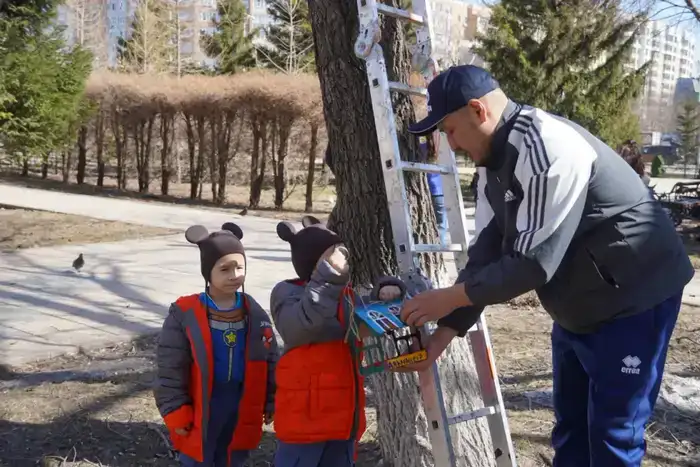 В Астане прошла городская экологическая акция «Птицы - наши Друзья» (7)