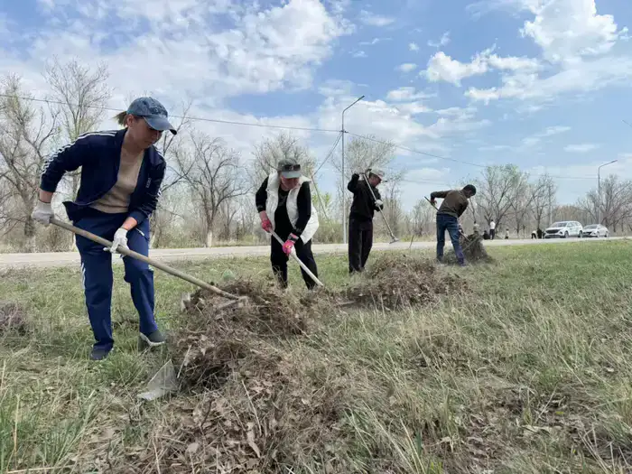 «Таза Қазақстан»: набережную реки и населенные пункты охватили экоакции в Жетісу (5)