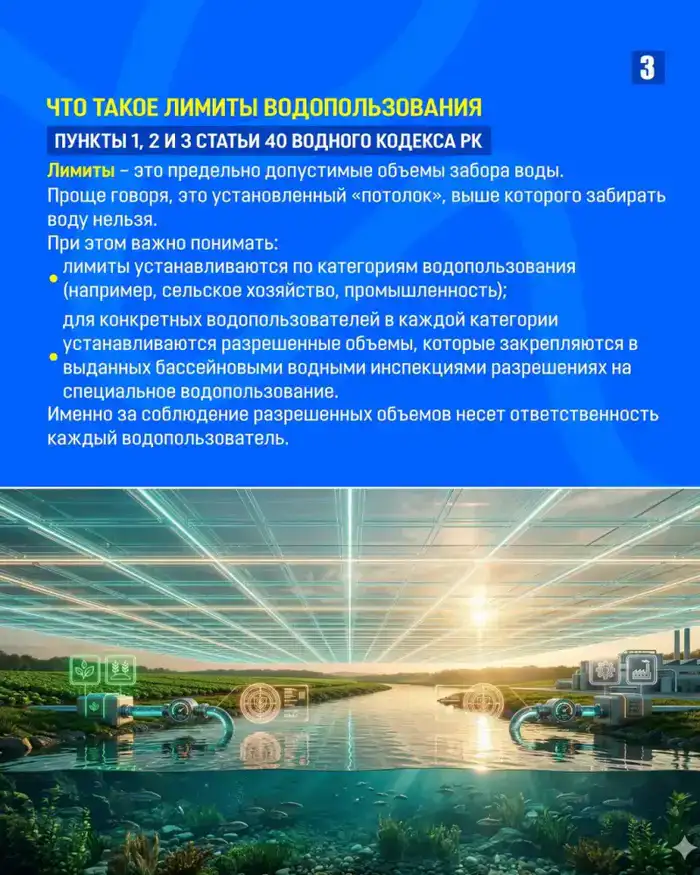 ЗАКОН И ПОРЯДОК. Учет и распределение воды: как работает система лимитов (3)