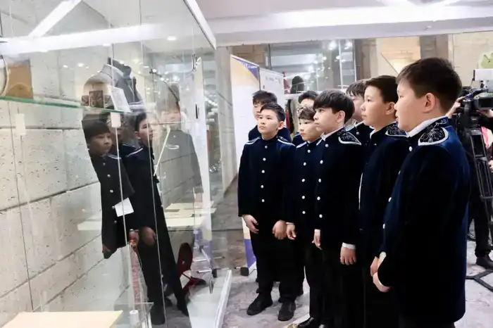 В Национальном центральном музее открылась выставка «Ахмет Жұбанов: Дәуір үні» (7)