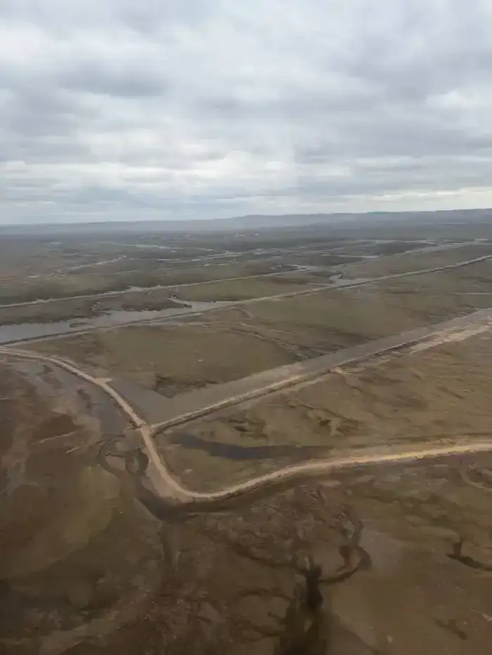 Аким области Асаин Байханов совершил облет Баянаульского района, ознакомился с ходом сброса воды с водохранилищ «Акжар» и «Каратока» Карагандинской области, а также оценил состояние лиманов (3)