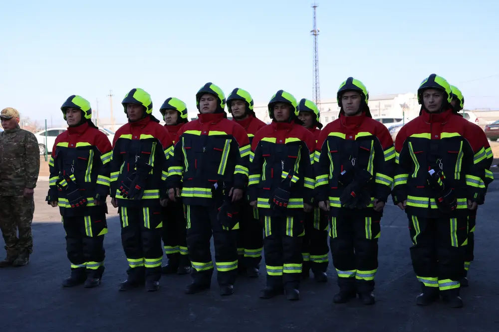 Атамекен: Пожарная часть преобразилась, как феникс, возрождаясь после 40 лет