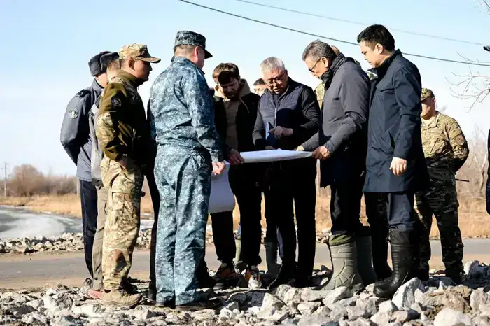 Аким региона проверил готовность региона к паводковому периоду (3)