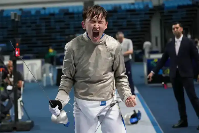 Kazakh Fencer Nurmukhammed Zhailybai Wins Historic Bronze Medal at World Championships in Brazil
