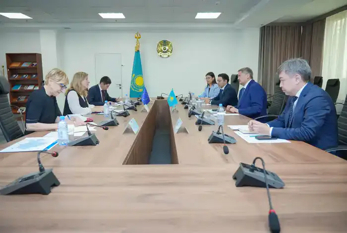 Министр науки и высшего образования встретился с Послом Европейского союза в Казахстане (4)