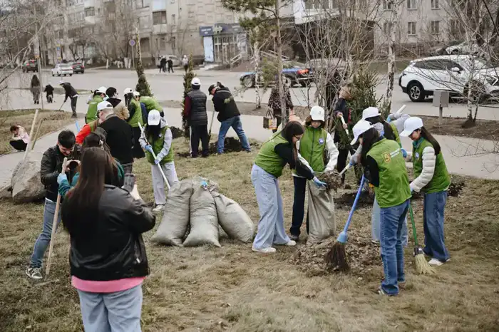 Субботники в области в рамках «Таза Қазақстан»