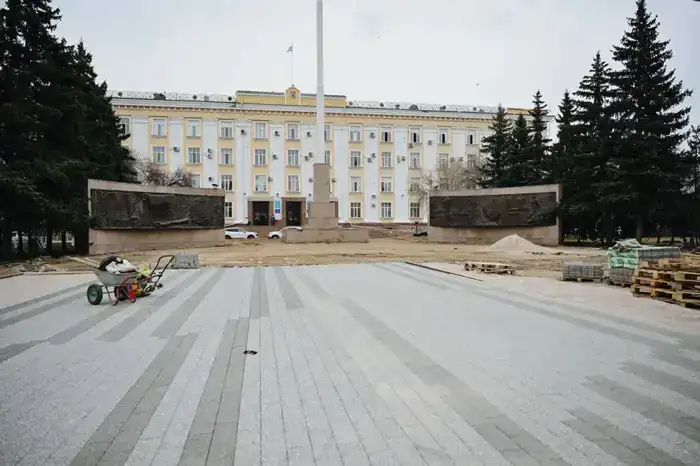 В Петропавле начался второй этап реконструкции главной улицы города (4)
