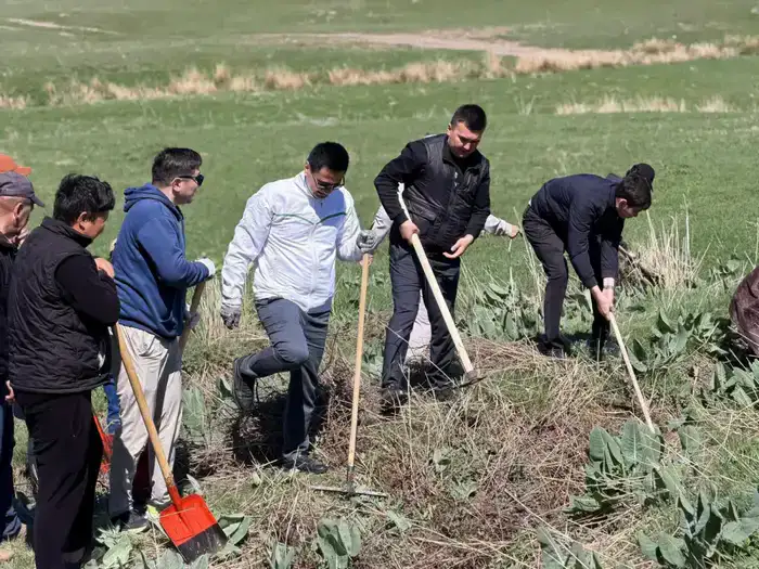 В Жамбылской области продолжается акция «Мөлдір бұлақ» (8)