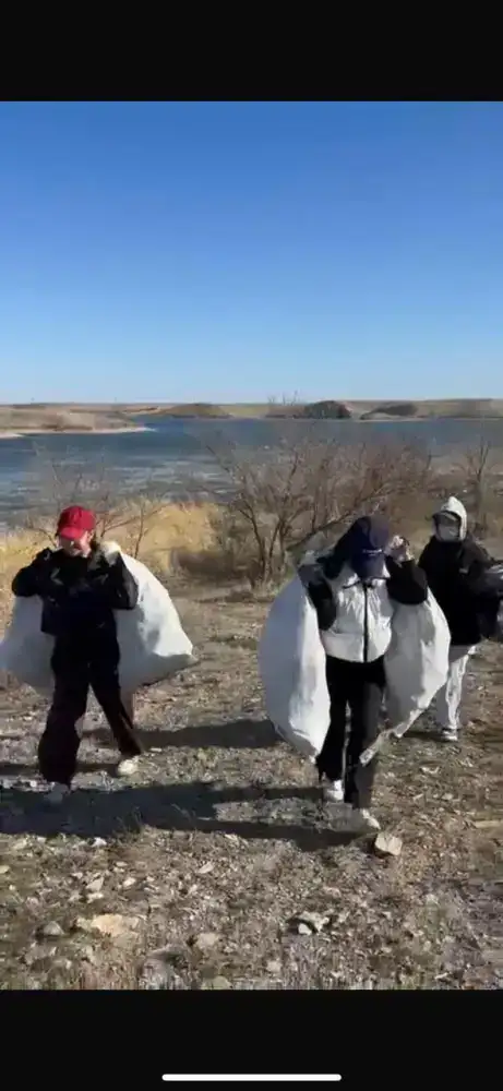 «Таза өлке – таза жер»: в области Ұлытау прошла масштабная экологическая акция (7)