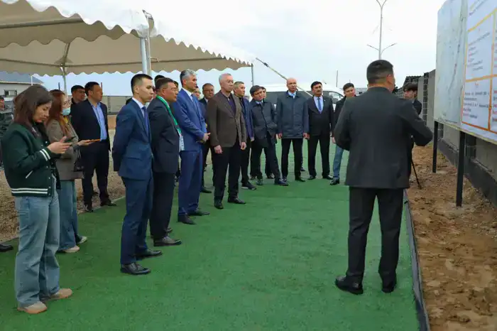 Заместитель Премьер-Министра Республики Казахстан – министр национальной экономики Серик Жумангарин прибыл с рабочей поездкой в область Ұлытау (10)