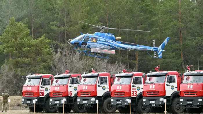 Олжас Бектенов проверил готовность системы раннего обнаружения лесных пожаров и оснащенность «Семей орманы» (10)