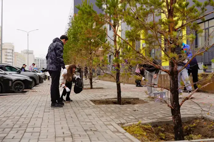 К экоакции «Таза Қазақстан» присоединились столичные тренеры (9)