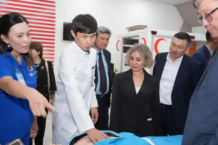 В Шымкенте прошла коллегия руководителей филиалов Центра медицины катастроф (3)