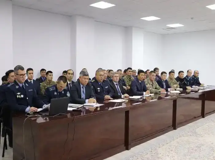 В Западно-Казахстанской области проведены командно-штабные учения областного штаба по борьбе с терроризмом (2)