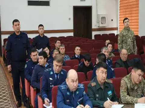 Түркістан облысында командалық-штабтық оқу-жаттығулары өткізілді (2)