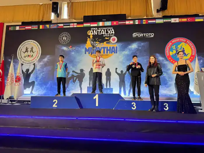 Казахстанские тайбоксеры завоевали 20 золотых медалей на Antalya Open Cup – 2026 в Кемере