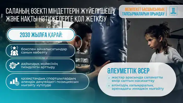 Бокс в Казахстане: На пути к новым вершинам с концепцией 2026–2030