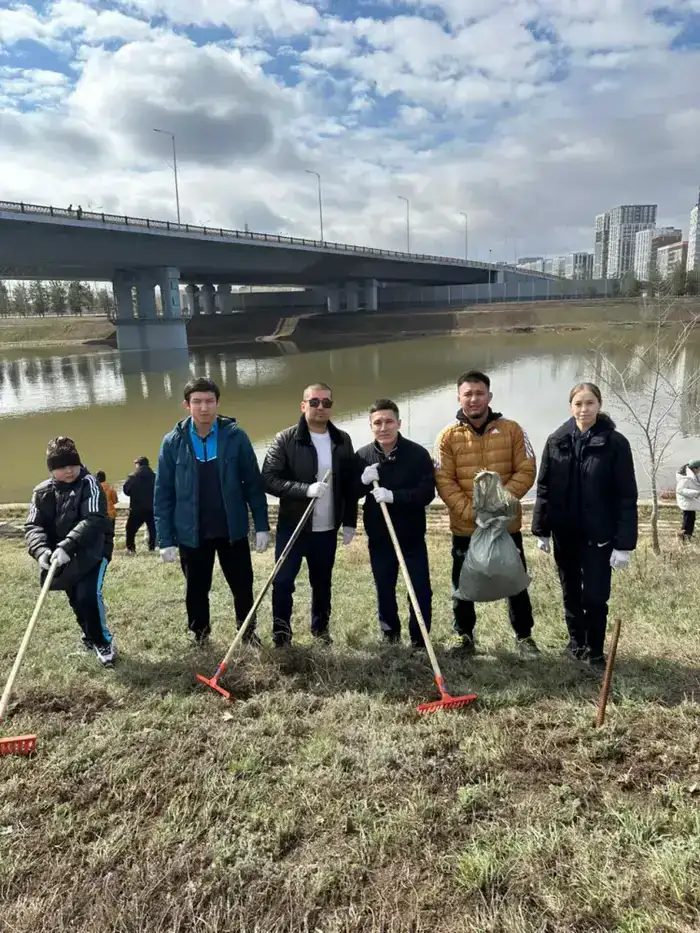 «Таза Қазақстан» в Астане: столичные спортсмены поддержали экологическую акцию (5)