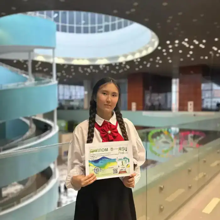 Разработка технологии экоасфальта из пластиковых отходов школьницей из Казахстана: вклад в устойчивое развитие и экологию