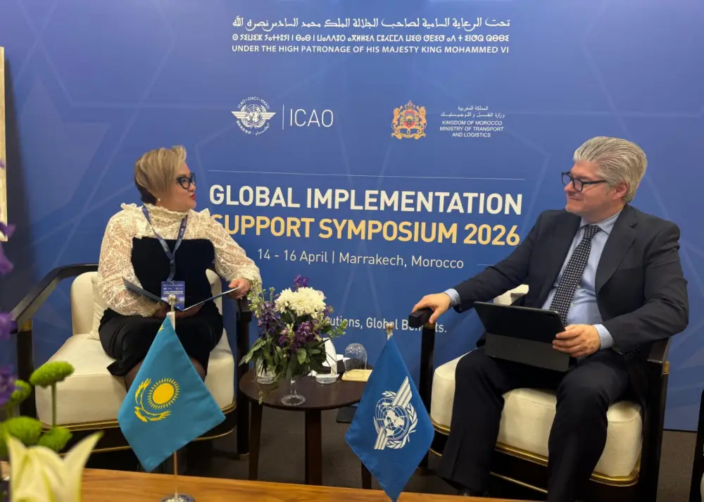 Встреча с Генеральным секретарем ИКАО Хуаном Карлосом Саласаром (3)