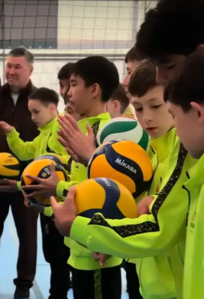 Новый спортивный комплекс в Илийском районе Алматы для местных жителей