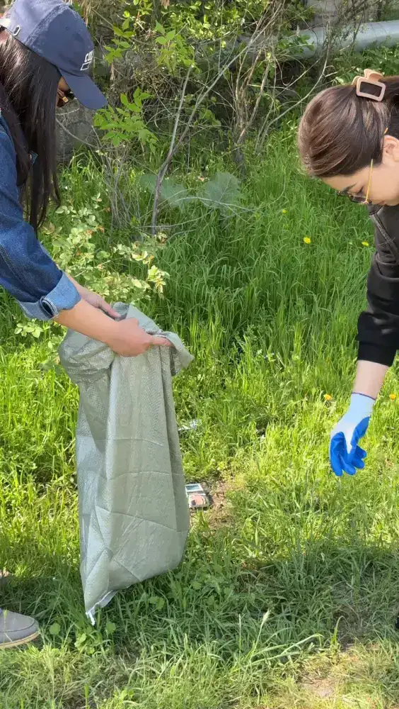 МОЛОДЁЖЬ ШЫМКЕНТА ПРИНЯЛА УЧАСТИЕ В ЭКОЛОГИЧЕСКОЙ АКЦИИ «ТАЗА КАЗАХСТАН» (4)