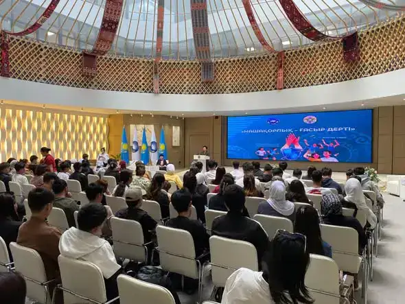 «НАРКОМАНИЯ – БОЛЕЗНЬ ВЕКА»: В ТУРКЕСТАНЕ ПРОШЛА ВАЖНАЯ ВСТРЕЧА С МОЛОДЕЖЬЮ (2)